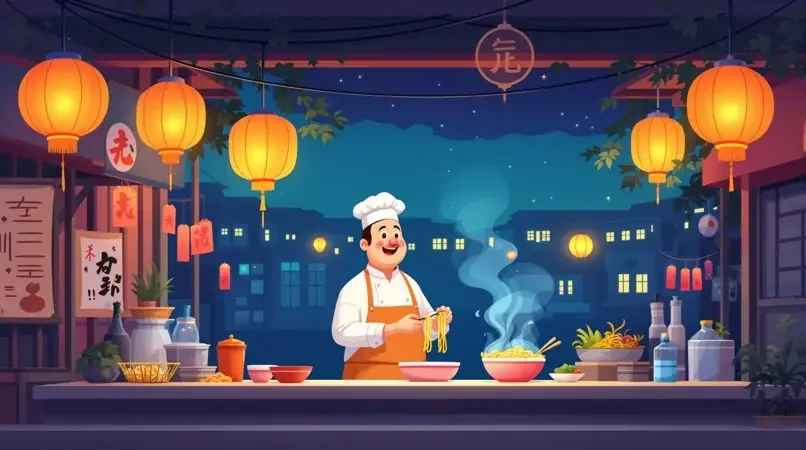 人均15块的深夜食堂，老板是个段子手