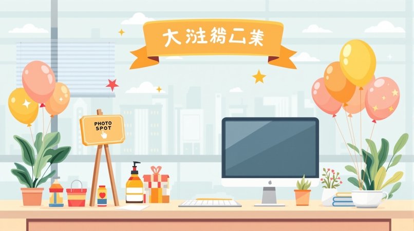 离职前最后一天，我把工位收拾成了网红打卡点